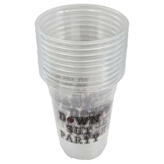 16oz. Down Set Party Plastic Cups, 10ct. by Celebrate It™